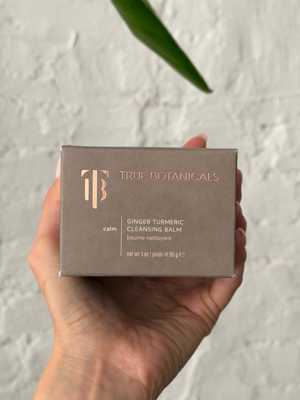 True Botanicals Ginger Turmeric Cleansing Balm